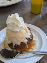 Butter Toffee Cake a La Mode